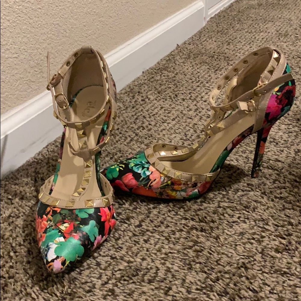 Floral Heels
